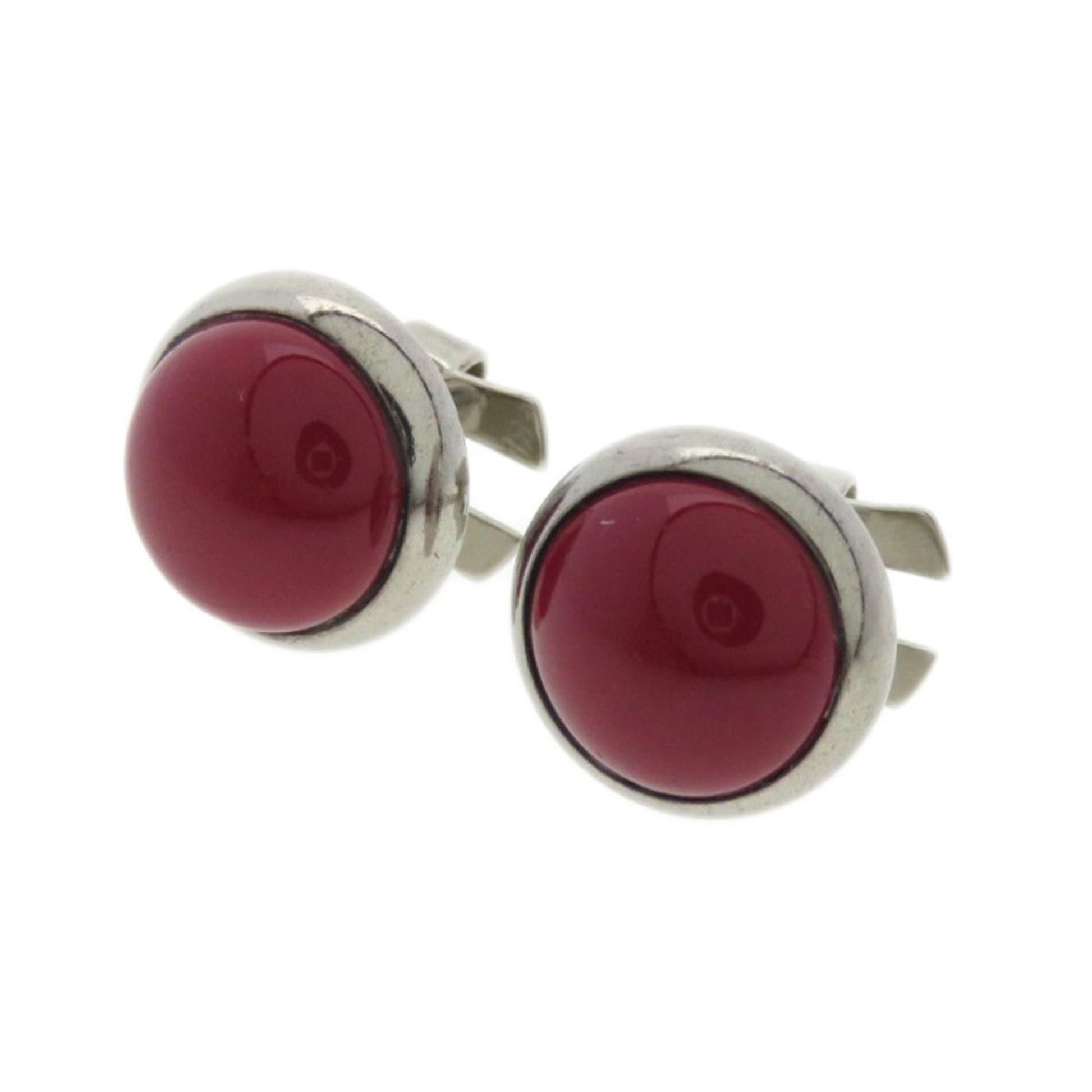 Hermès Eclipse Red Metal Earring 