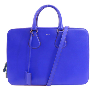 Bally Blue Canvas Handbag 