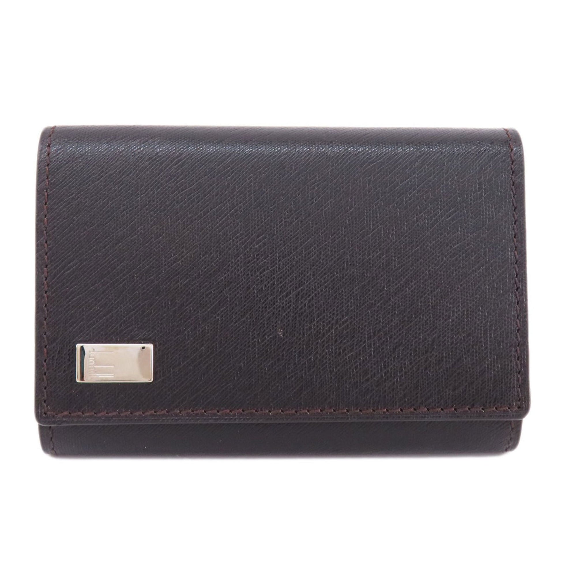 Dunhill Black Leather Wallet 