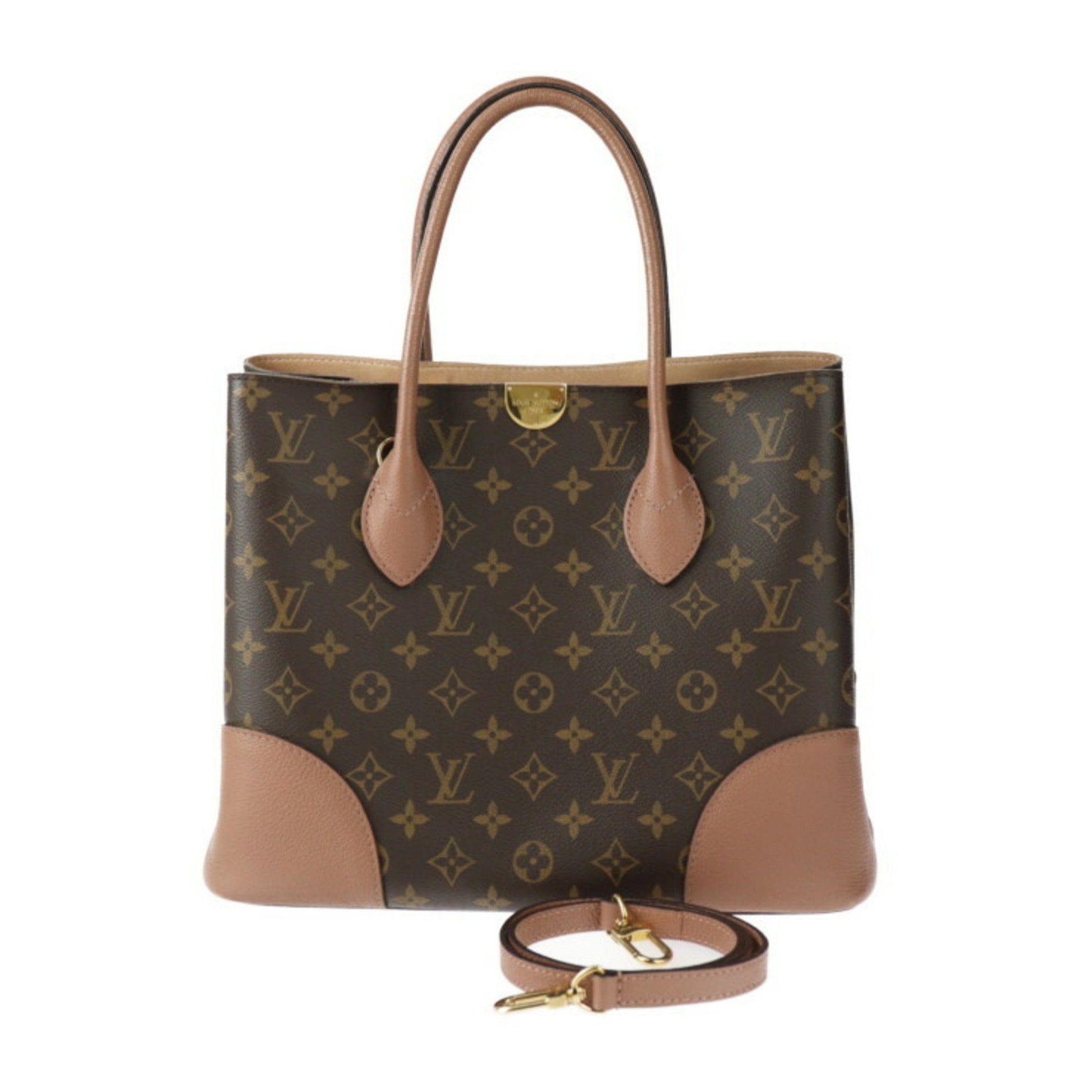 Louis Vuitton Flandrin Brown Leather Tote Bag