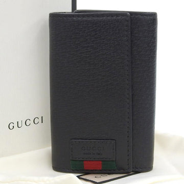 Gucci Sherry Black Leather Wallet 