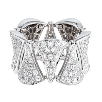 Bulgari Divas dream Silver White Gold Ring 