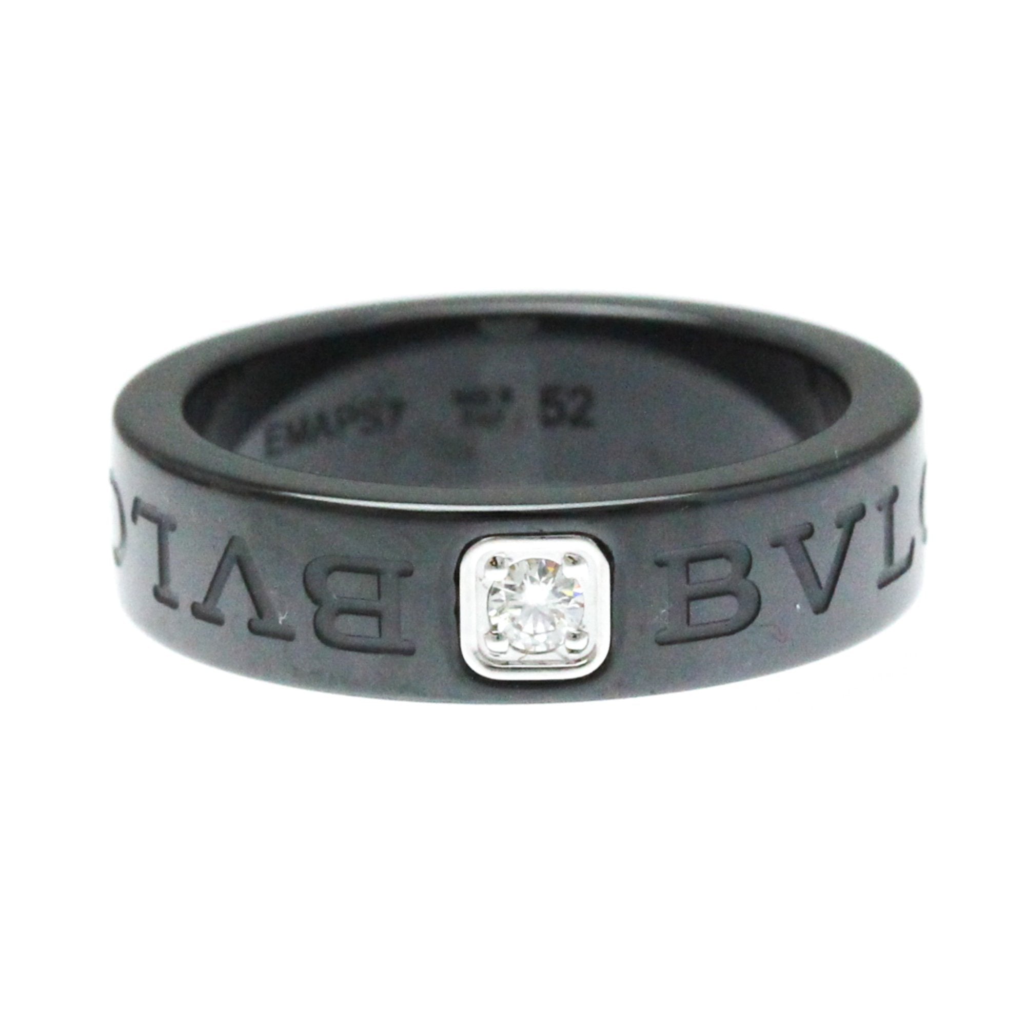 Bulgari B.Zero1 Black Ceramic Ring 