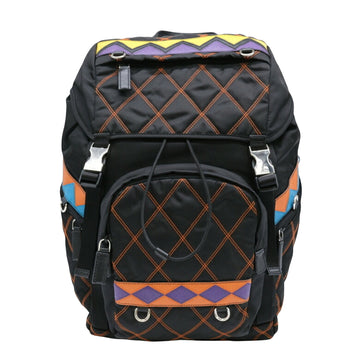 Prada Re-Nylon Multicolour Synthetic Backpack Bag