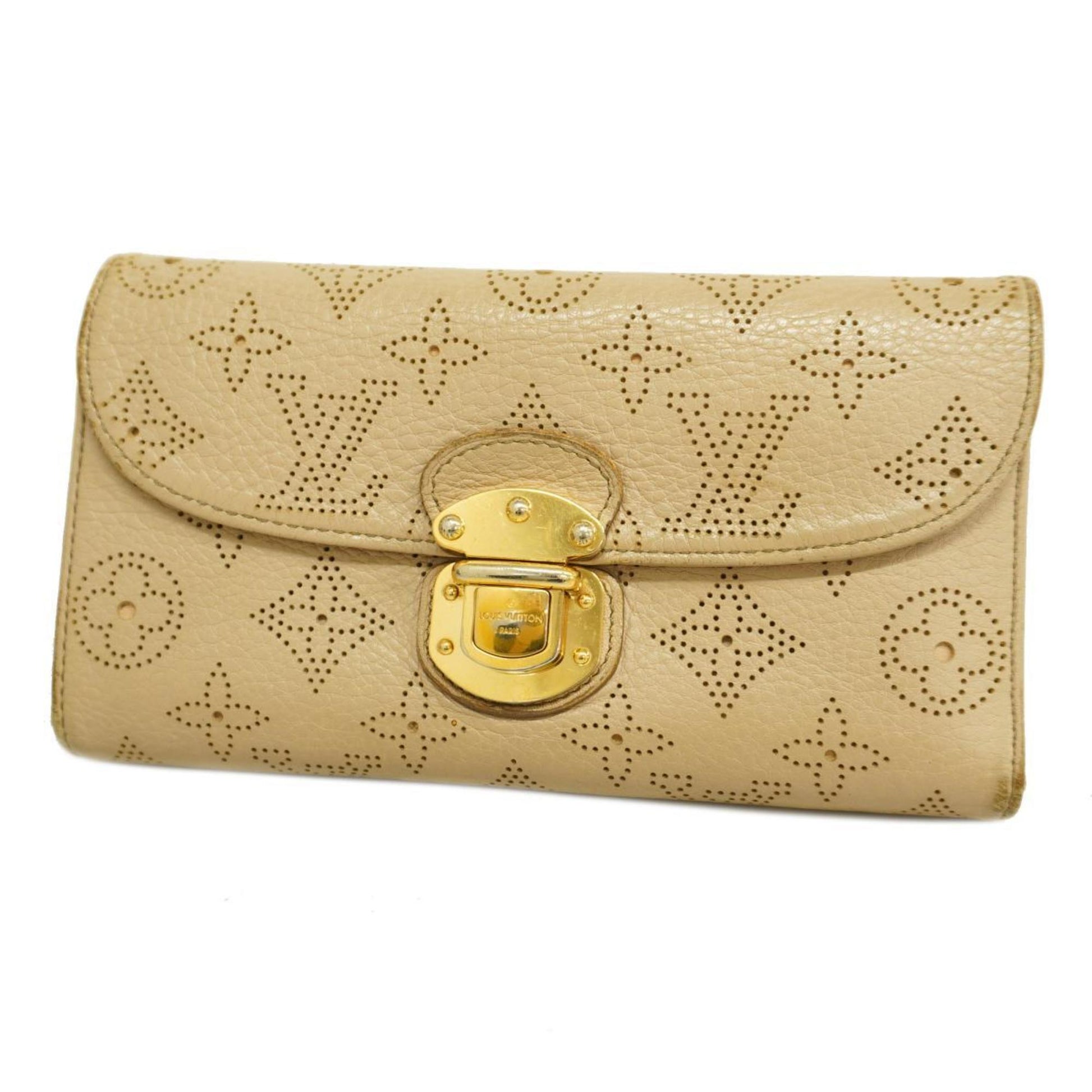 Louis Vuitton Amelia Brown Leather Wallet 