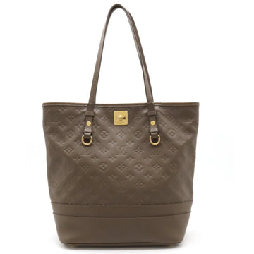 Louis Vuitton Citadine Brown Leather Tote Bag