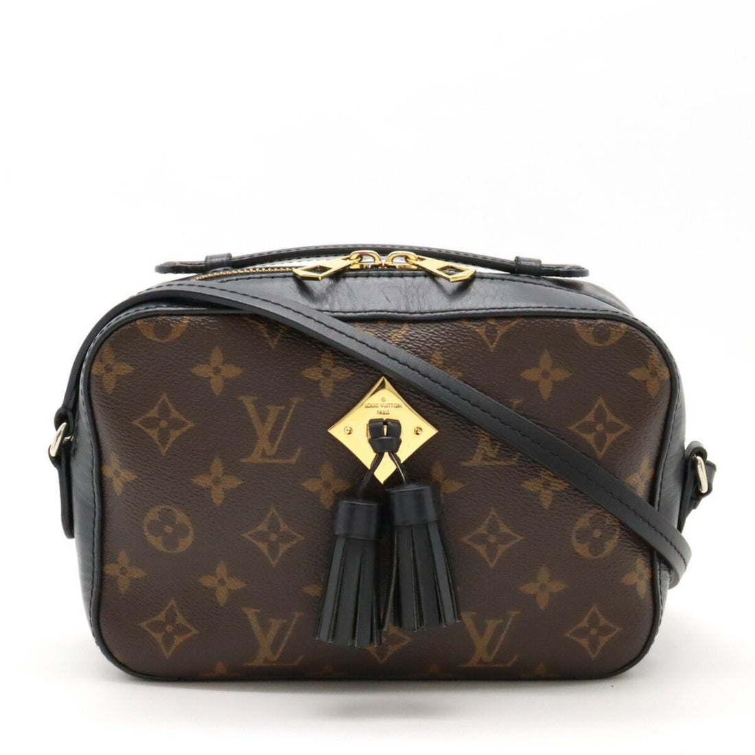 Louis Vuitton Saintonge Brown Canvas Handbag 