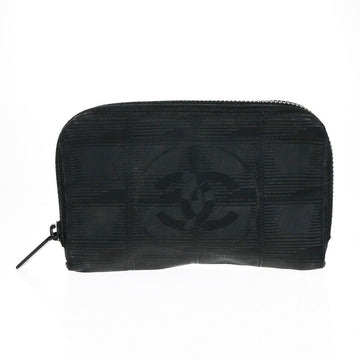 Chanel Babylone BB Black Canvas Clutch Bag