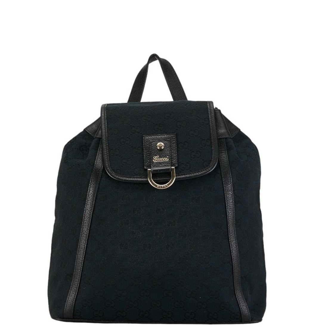 Gucci Soho Black Canvas Backpack Bag