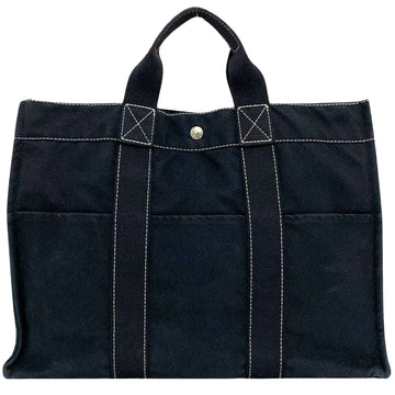 Hermès Fool toe Navy Canvas Tote Bag