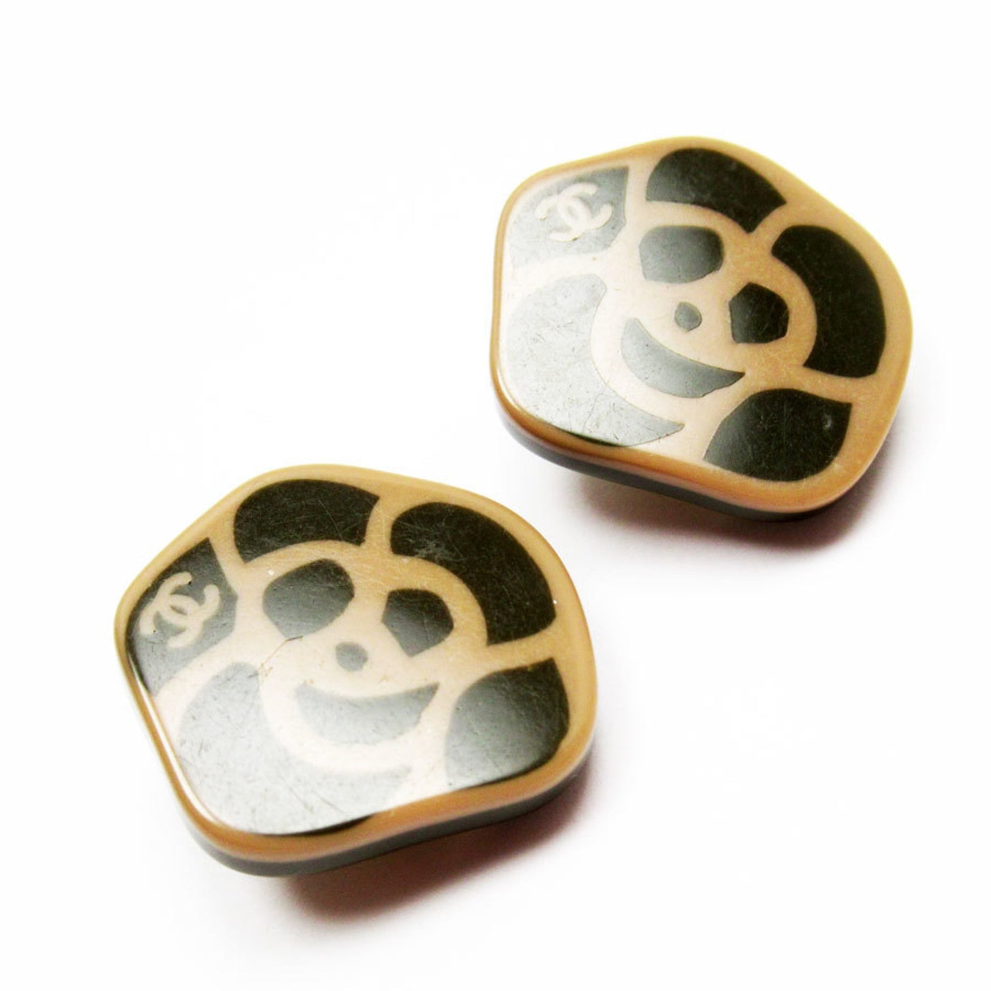 Chanel Coco Mark Gold Metal Earring 