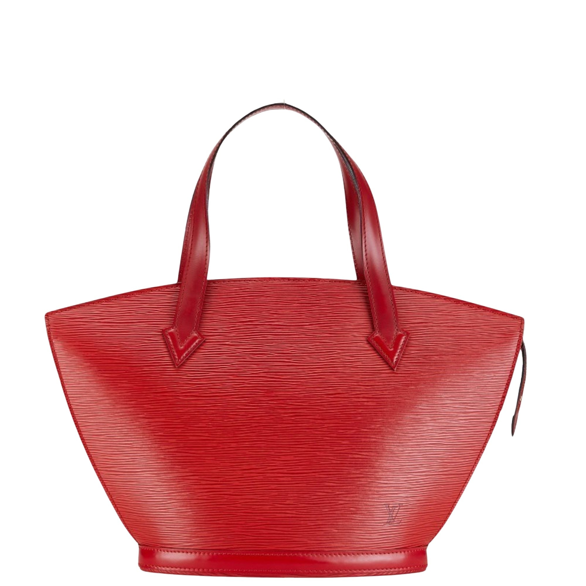 Louis Vuitton Saint Jacques Red Leather Handbag 