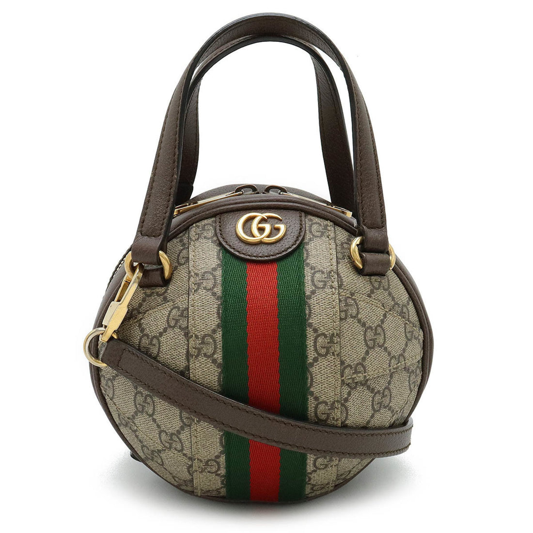 Gucci Ophidia Beige Leather Handbag 