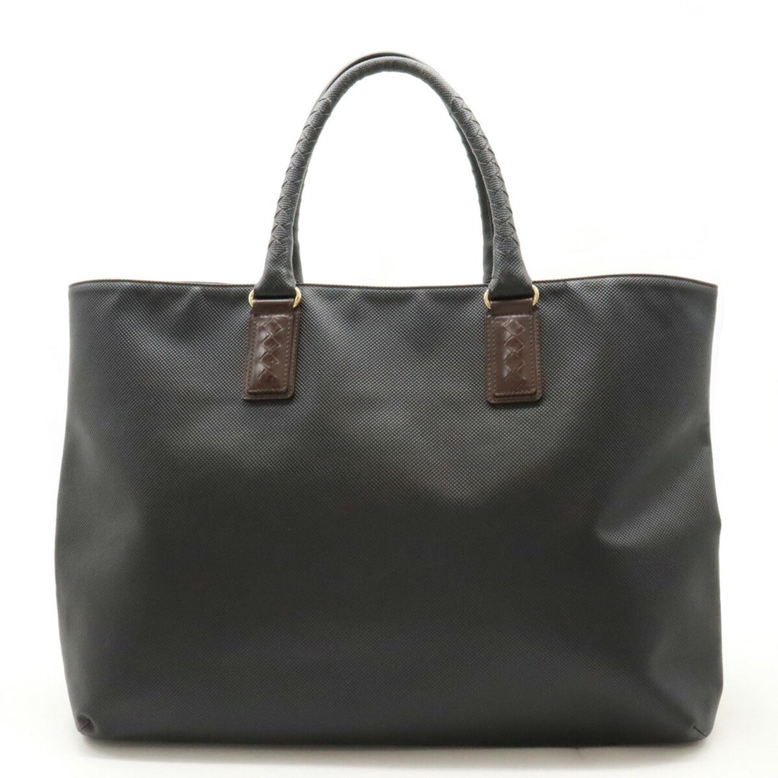 Bottega Veneta Marco polo Black Canvas Tote Bag