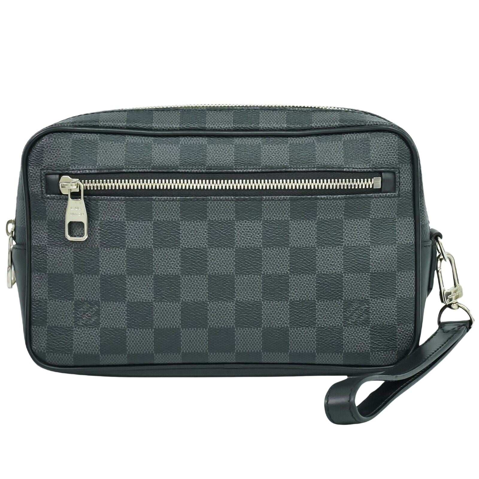 Louis Vuitton Kasaï Black Canvas Clutch Bag