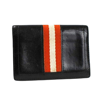 Bally Black Leather Wallet 