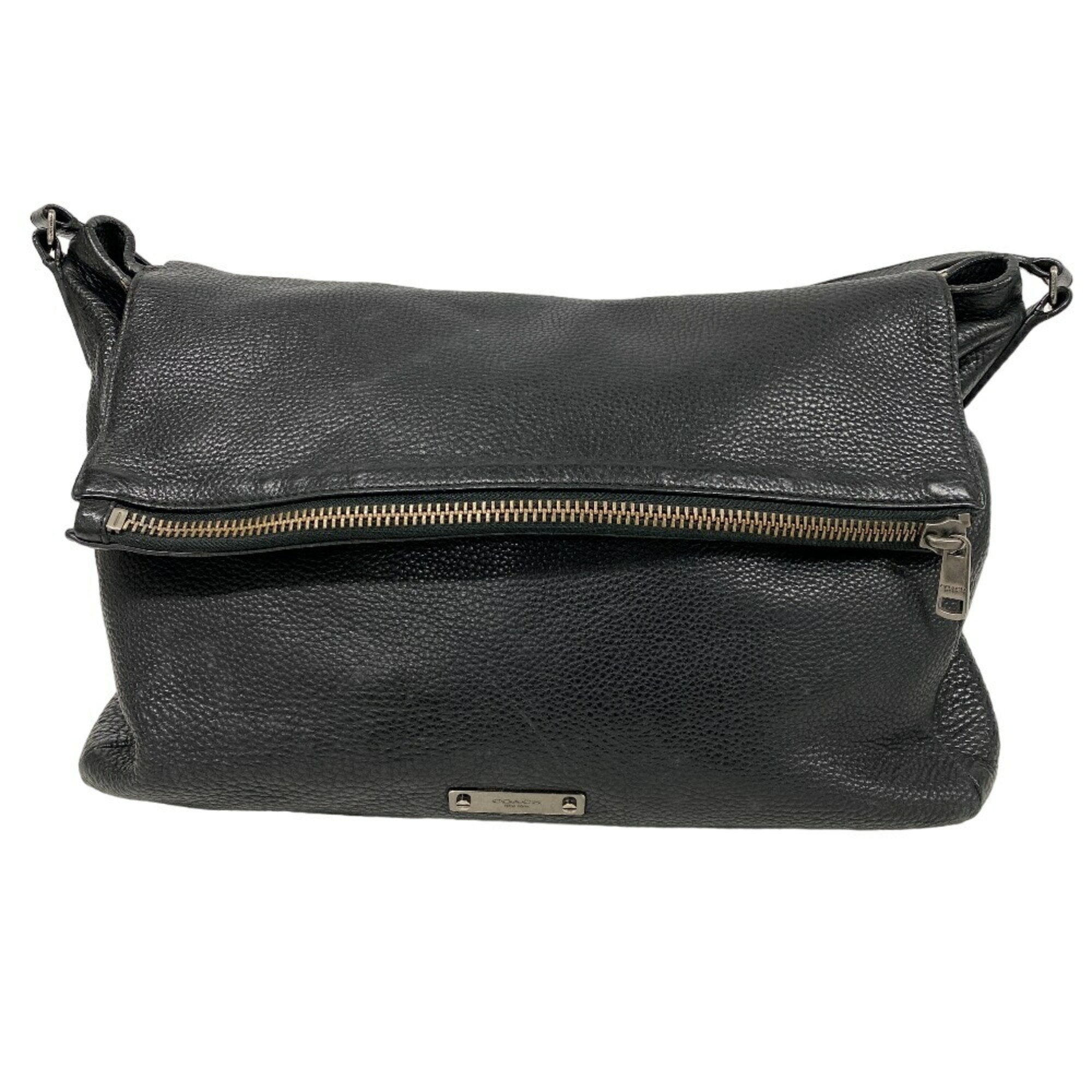 Coach Thompson City bag Black Leather Shoulder Bag