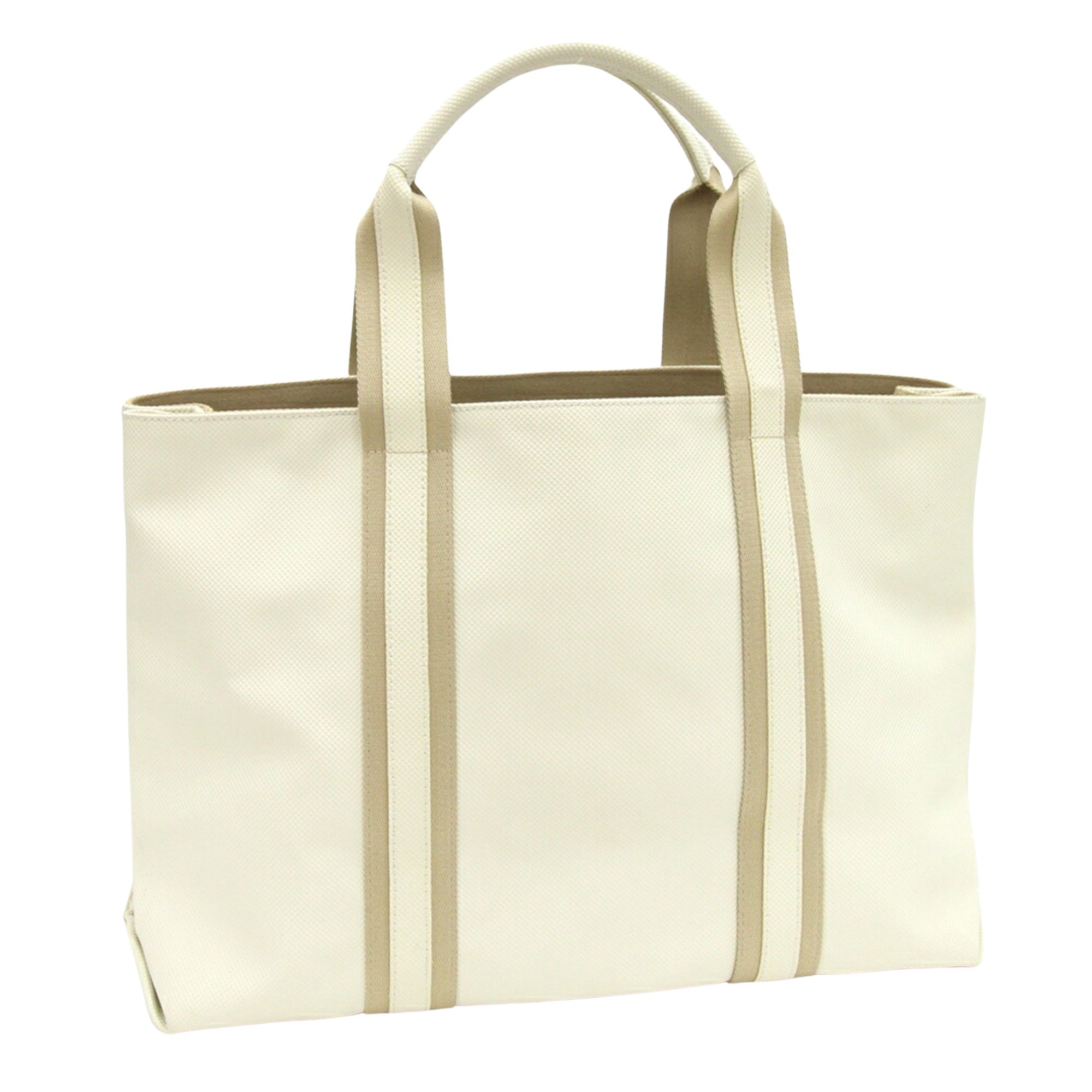 Bottega Veneta Marco polo White Canvas Tote Bag