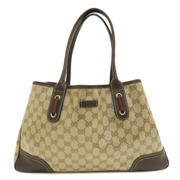 Gucci GG crystal Brown Canvas Tote Bag