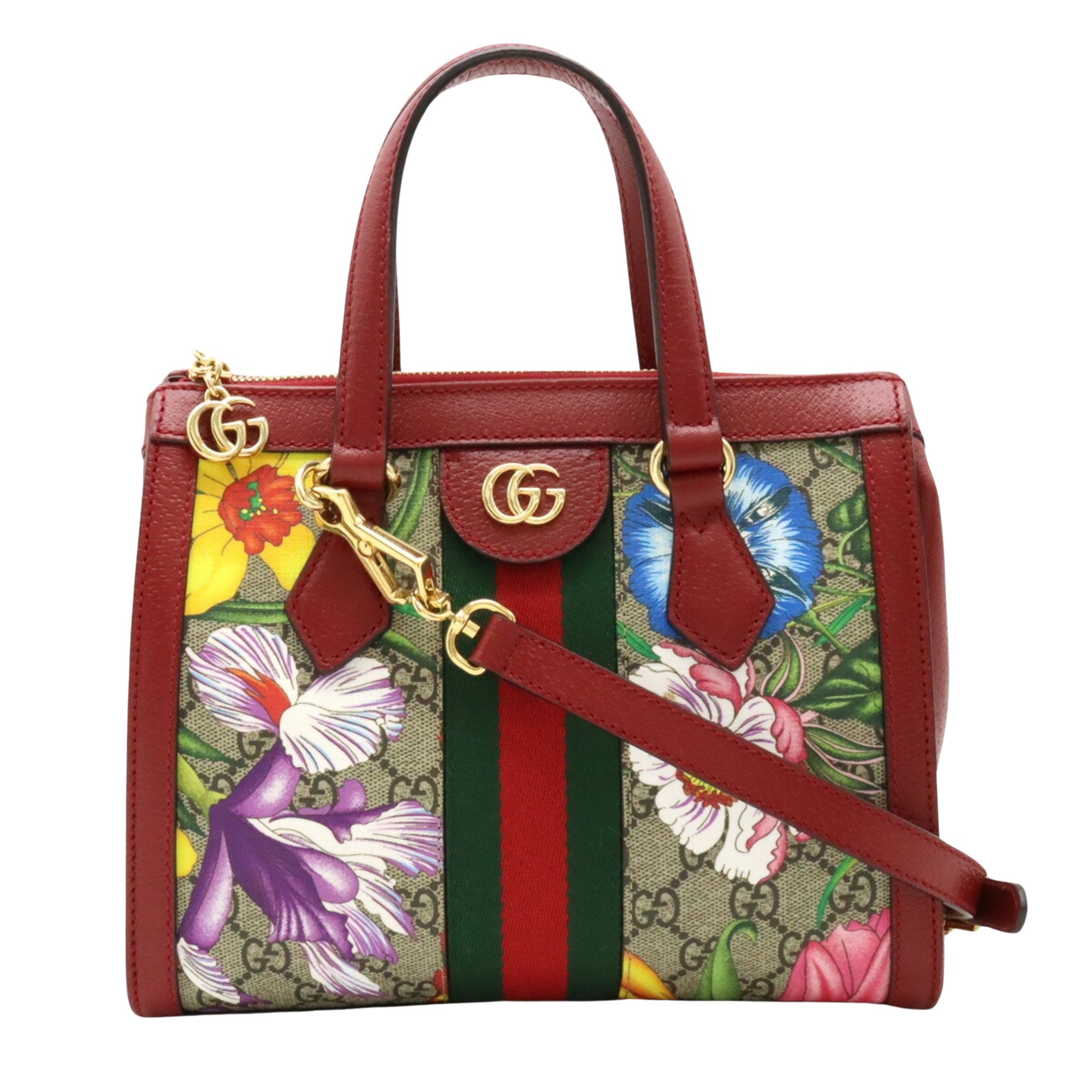 Gucci Ophidia Multicolour Canvas Shoulder Bag