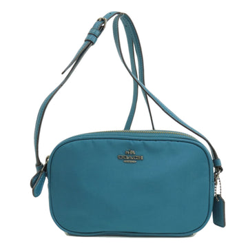 Coach Messenger Blue Synthetic Shoulder Bag