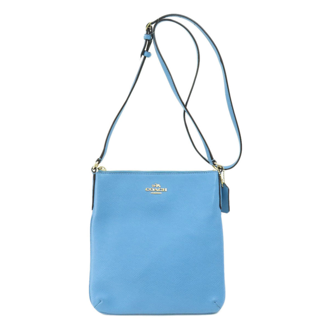 Coach Blue Canvas Shoulder Bag