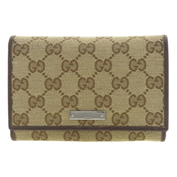 Gucci Porte feuille bifold Brown Canvas Wallet 