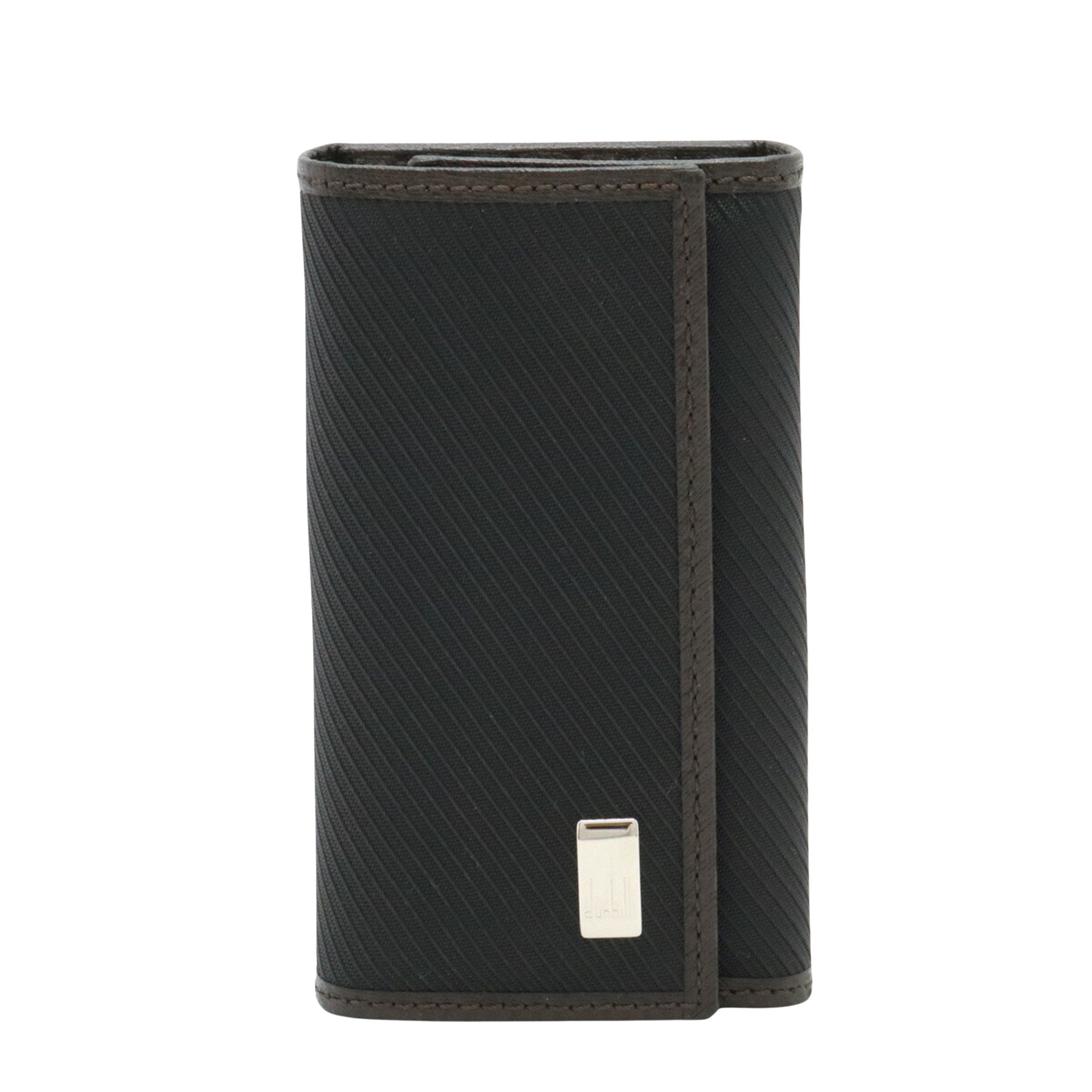 Dunhill Black Canvas Wallet 