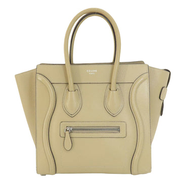 Céline Luggage Beige Pony-Style Calfskin Tote Bag