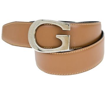 Gucci -- Brown Leather Belt 