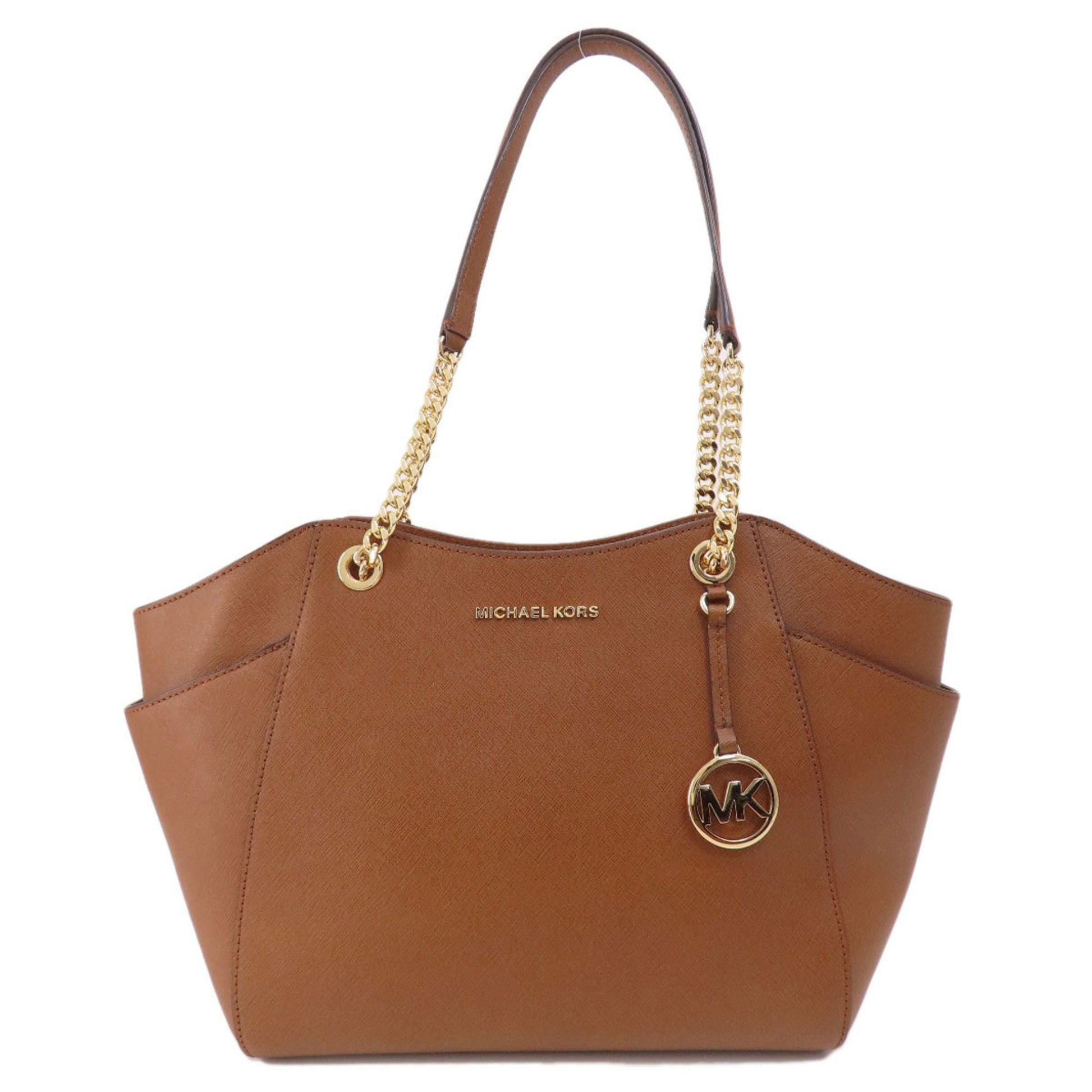 Michael Kors Jet set Brown Leather Tote Bag