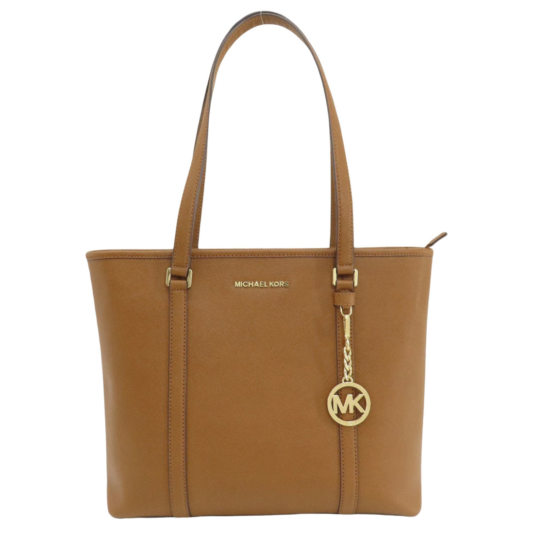 Michael Kors Sady Camel Leather Tote Bag