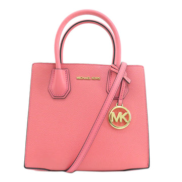 Michael Kors Mercer Pink Leather Handbag 