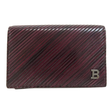 Bally Burgundy Leather Wallet 