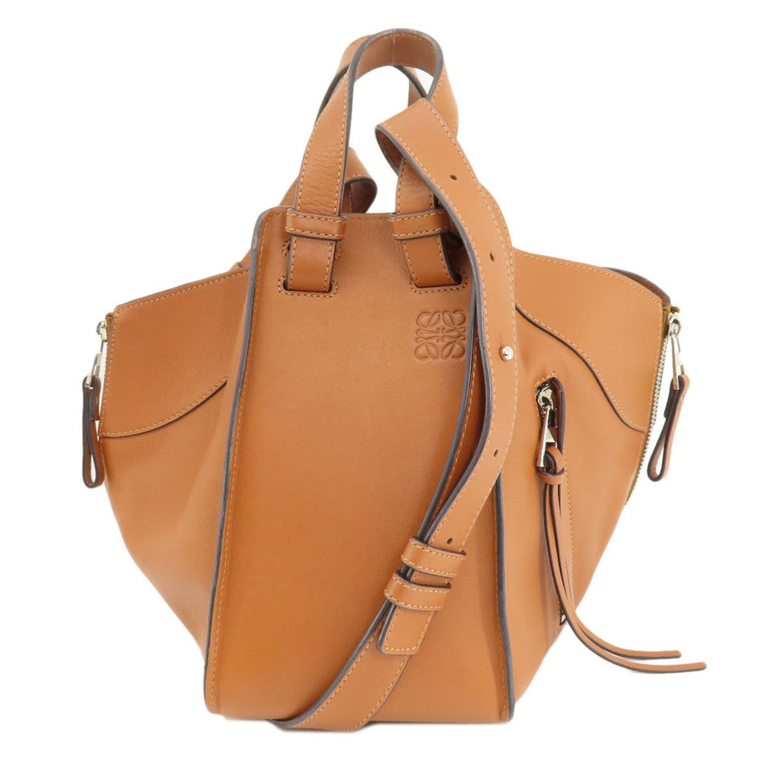 Loewe Hammock Brown Pony-Style Calfskin Handbag 