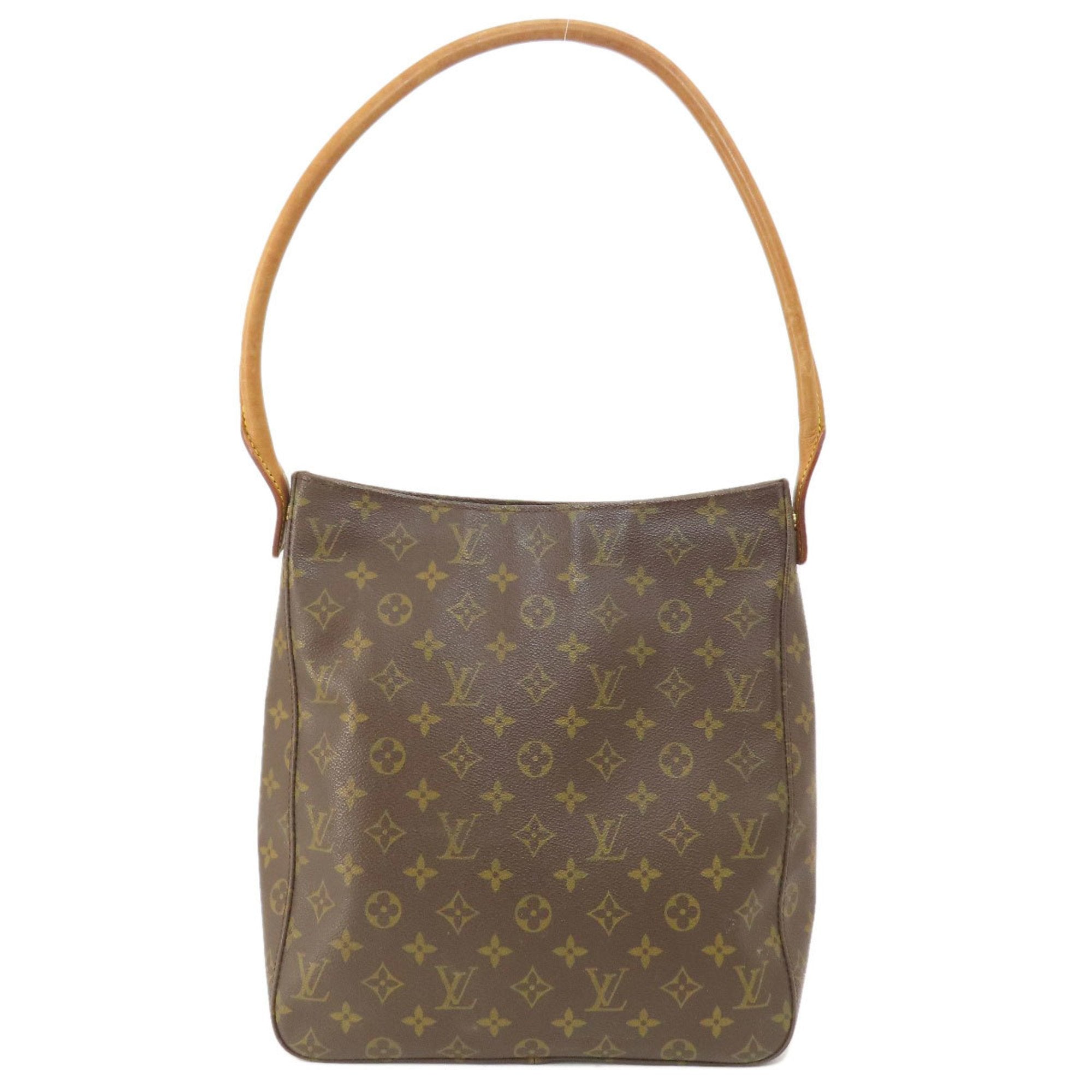 Louis Vuitton Looping Brown Canvas Tote Bag