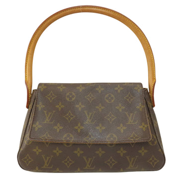 Louis Vuitton Mini looping Brown Canvas Handbag 