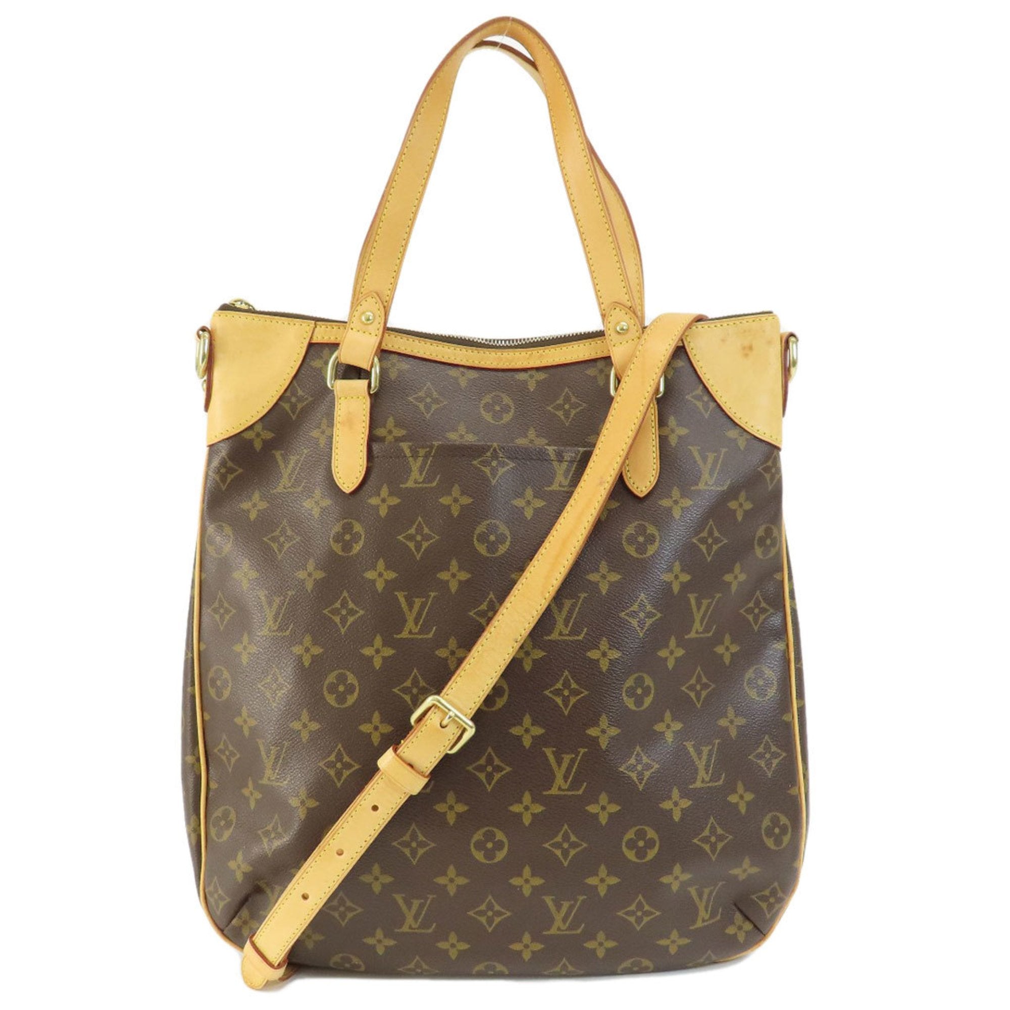 Louis Vuitton Odeon Brown Canvas Tote Bag