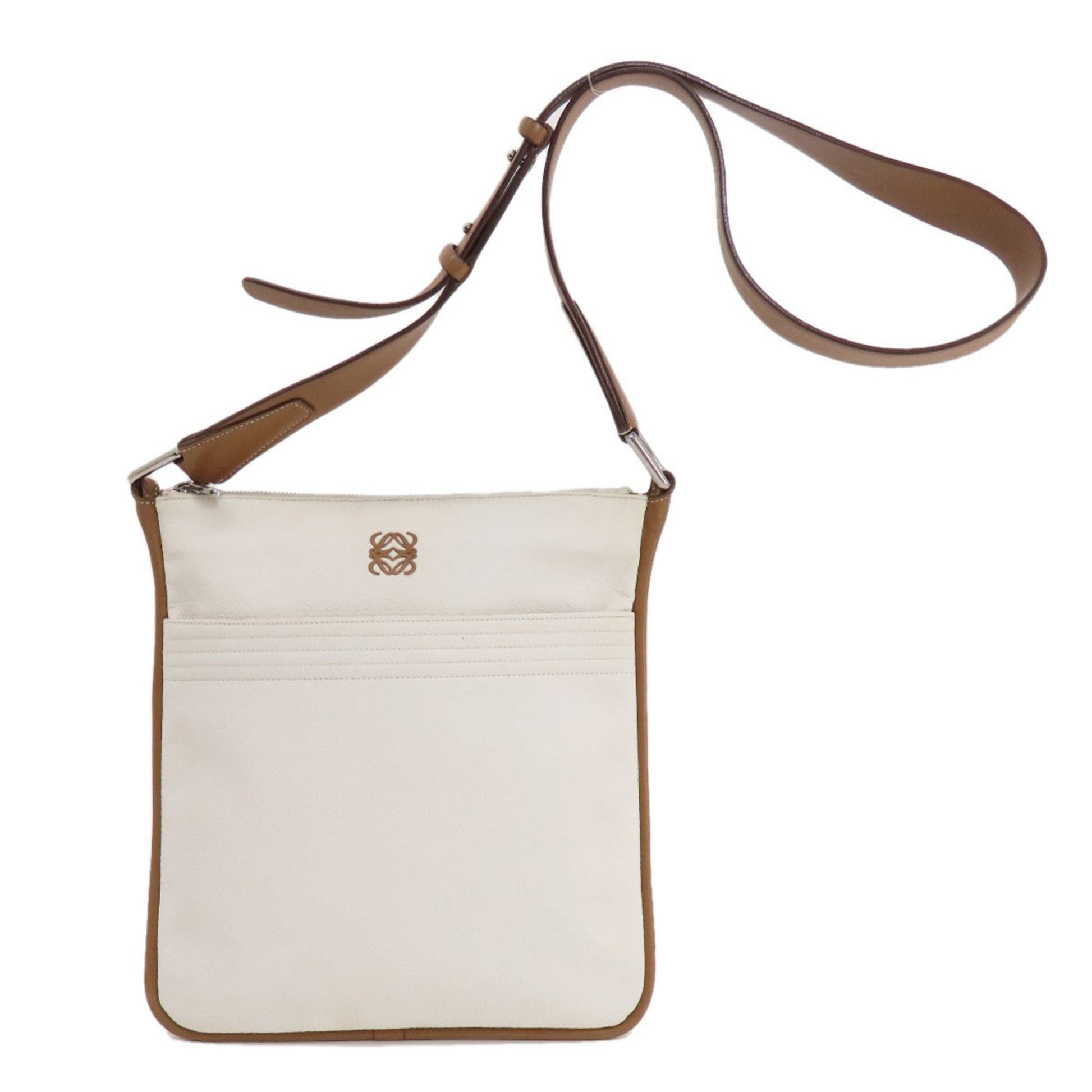 Loewe Brown Leather Shoulder Bag