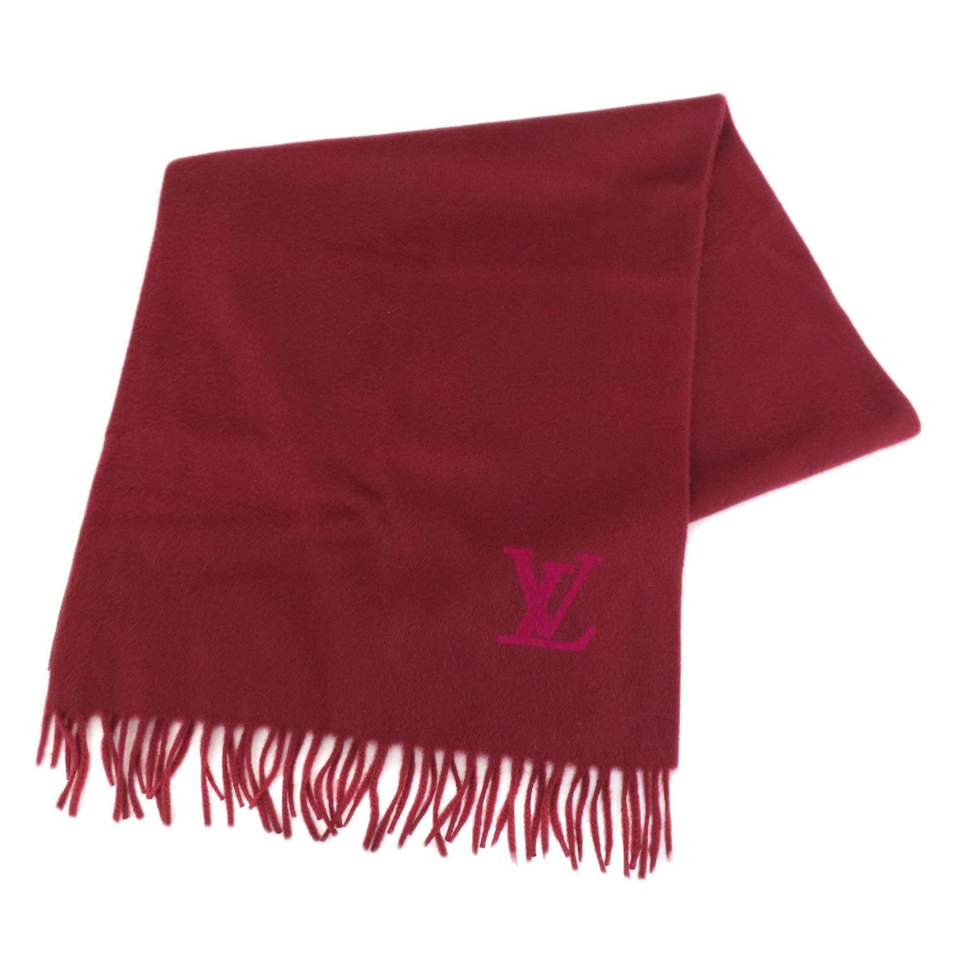 Louis Vuitton Red Cashmere Scarf 