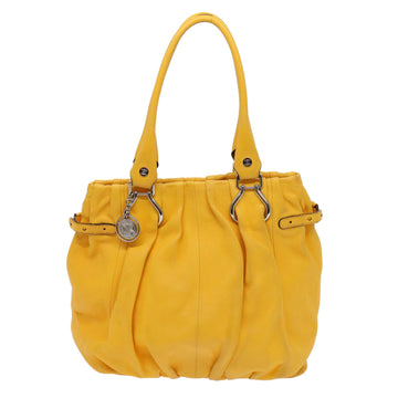 Céline Tote Bag Yellow Leather Tote Bag