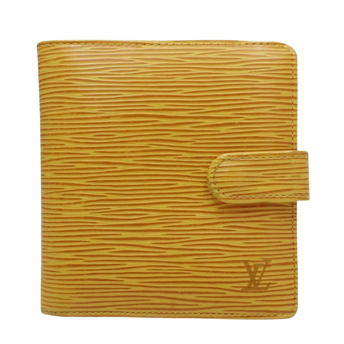 Louis Vuitton Porte billet Yellow Leather Wallet 