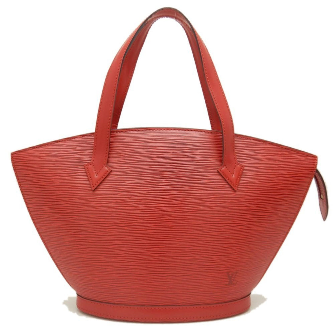 Louis Vuitton Saint Jacques Red Leather Tote Bag