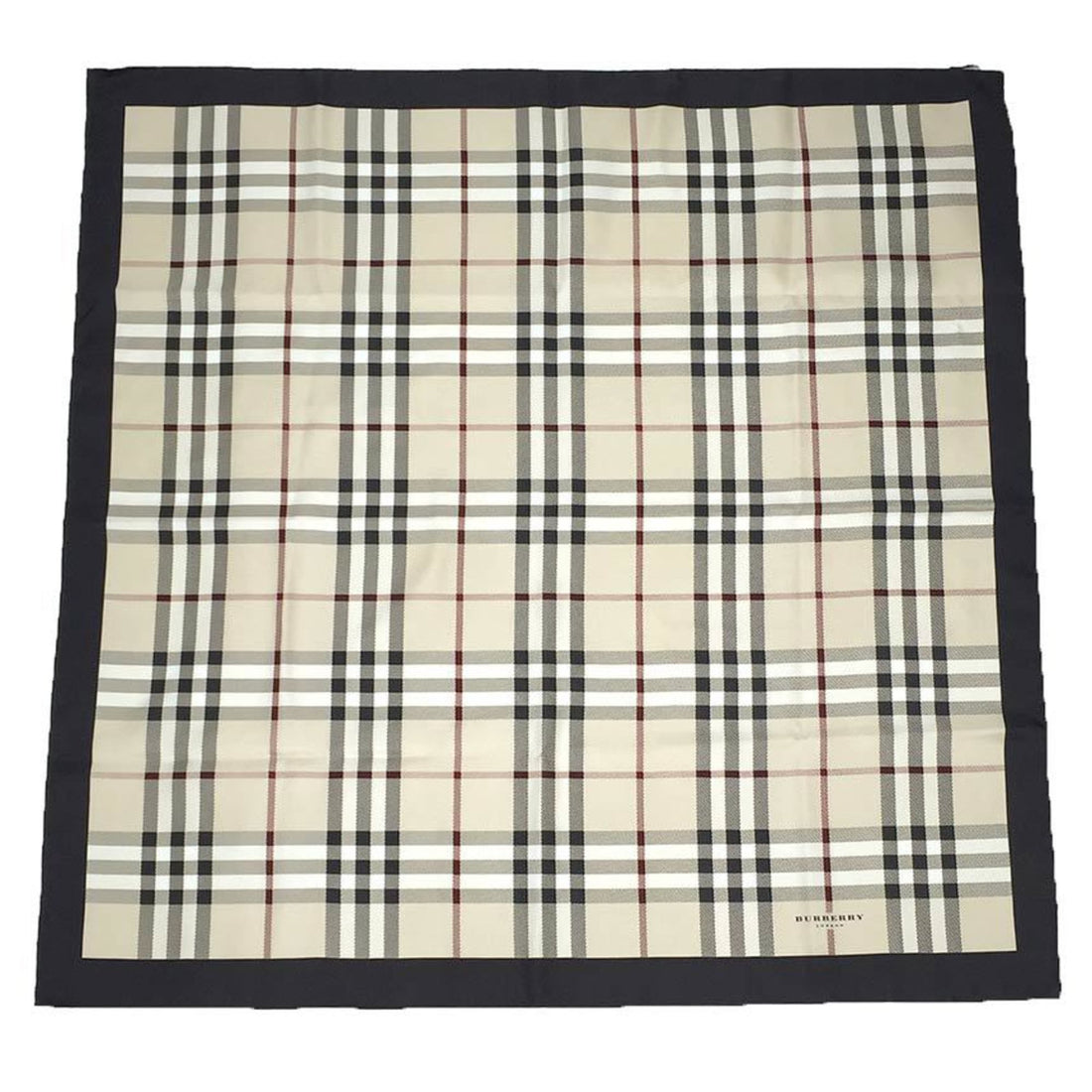 Burberry Beige Silk Scarf 