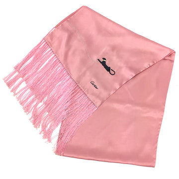 Cartier Panthère Pink Synthetic Scarf 