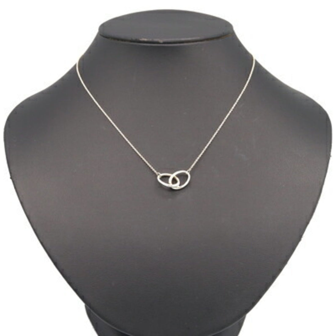 Tiffany & Co Interlocking Circles Silver Silver Necklace 