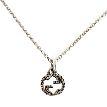 Gucci Interlocking G Silver Silver Necklace 