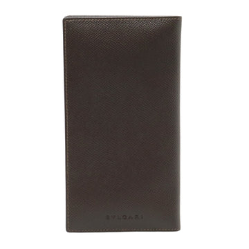 Bulgari Bvlgari bvlgari Brown Leather Wallet 