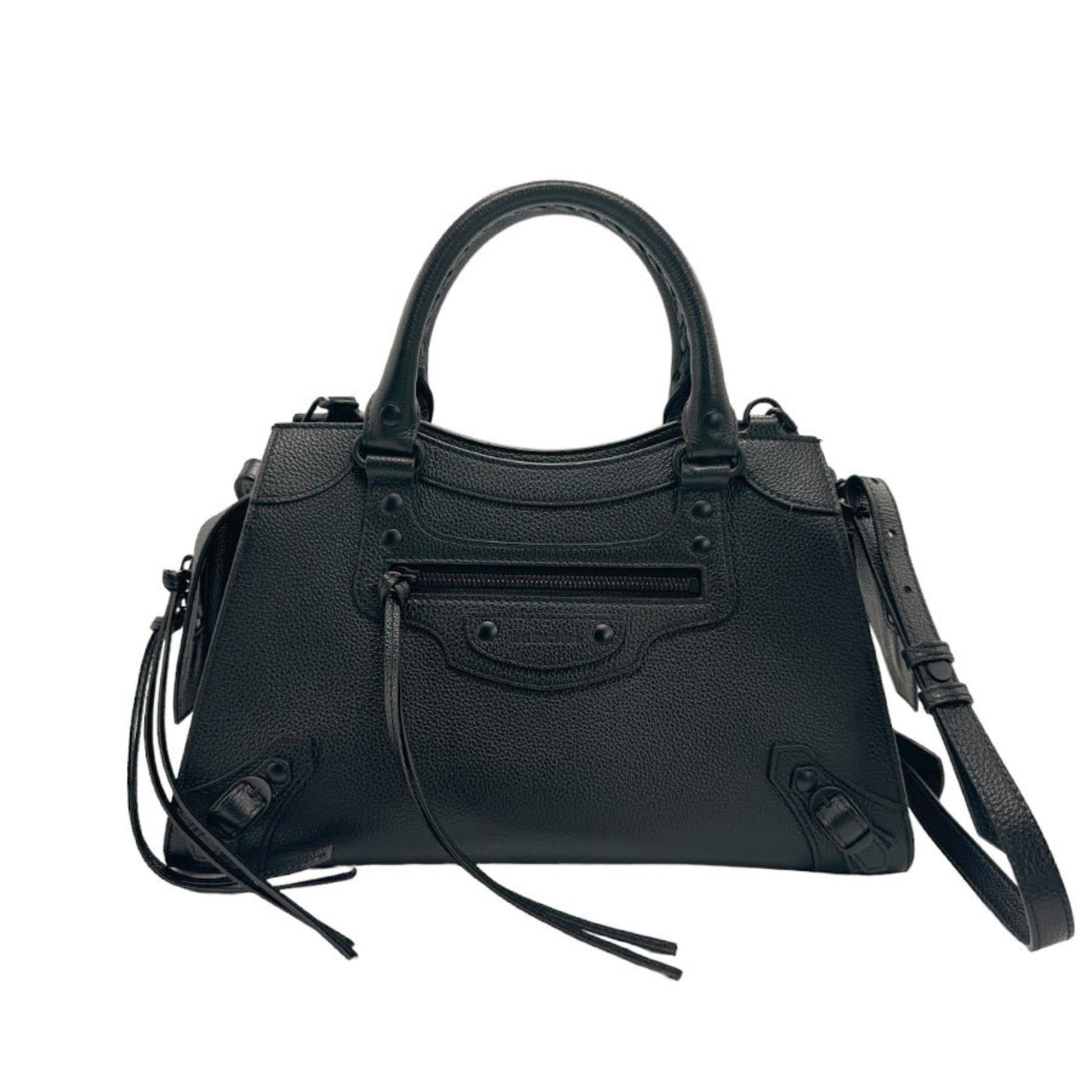 Balenciaga Neo classic Black Leather Handbag 