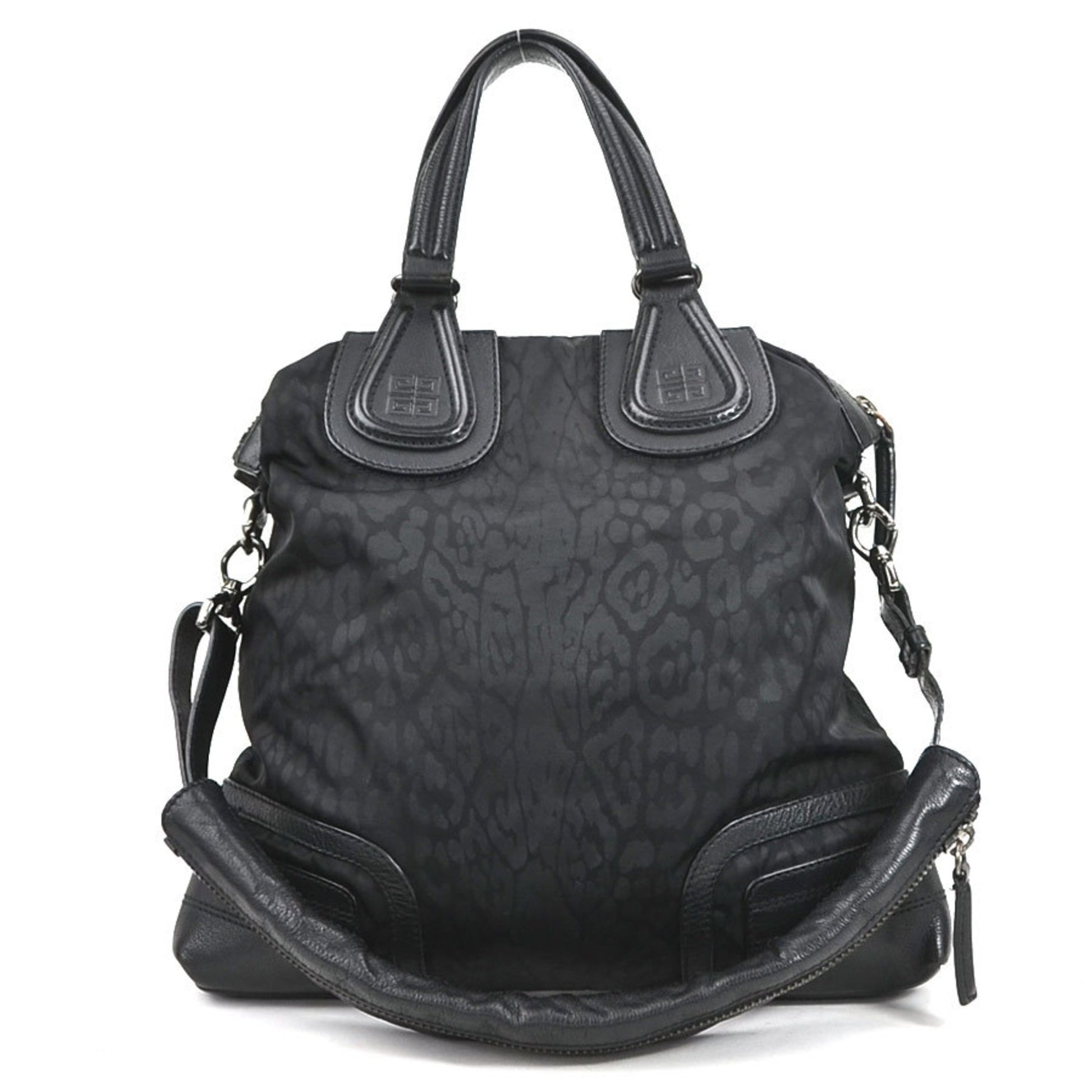 Givenchy Nightingale Black Synthetic Handbag 